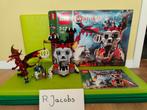 Lego 7093 Skeleton Tower compleet + doos, Ophalen of Verzenden, Zo goed als nieuw, Complete set, Lego