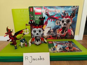 Lego 7093 Skeleton Tower compleet + doos beschikbaar voor biedingen