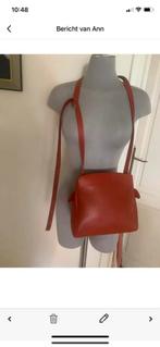 Prachtige bijna nieuwe handtas Deux de Delvaux kleur brique, Handtassen en Accessoires, Tassen | Damestassen, Verzenden, Zo goed als nieuw