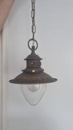 Rustieke hanglamp, Huis en Inrichting, Lampen | Hanglampen, Ophalen, Metaal, Minder dan 50 cm, Landelijk