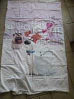 Donsovertrek Dierengeheimen 90 x 200cm, Ophalen of Verzenden, Gebruikt, Eenpersoons, Dekbedovertrek