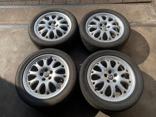ORIGINELE ALFA GT GTV SPIDER FIAT VELGEN + BANDEN 195 55 R16, Auto diversen, Bagagerekken, Zo goed als nieuw, Ophalen of Verzenden