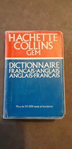 Hachette Collins GEM Dictionnaire Français-anglais et A-F, Anglais, Utilisé, Enlèvement ou Envoi