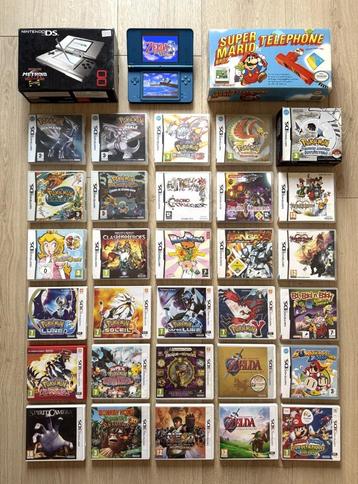 Nintendo DS/DSi-consoles + spellen  beschikbaar voor biedingen