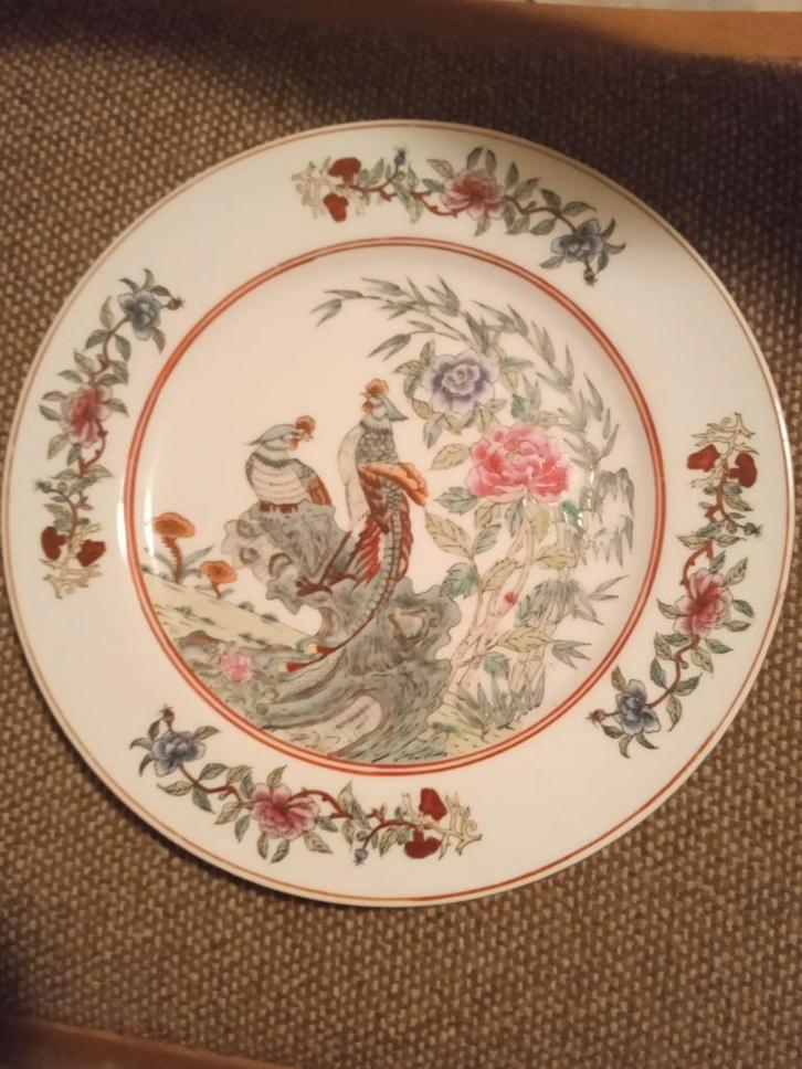 Oude Japanse Porseleinen Bord, Antiek en Kunst, Antiek | Porselein, Ophalen