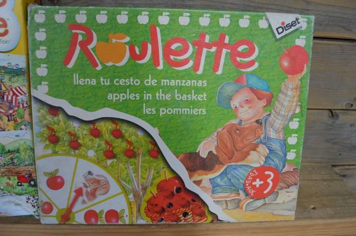 gezelschapspelletjes, , Roulette, Hobby en Vrije tijd, Gezelschapsspellen | Bordspellen, Gebruikt, Ophalen of Verzenden