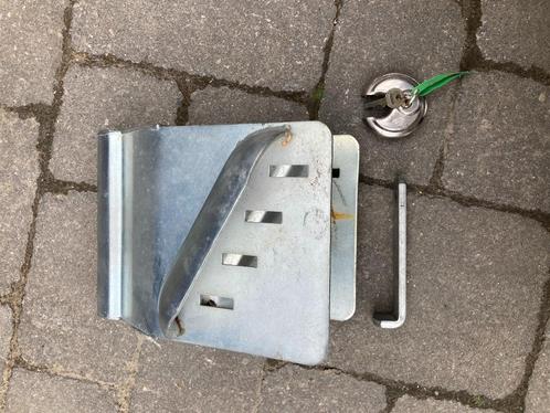 Antivol pour remorque avec cadenas, Auto diversen, Aanhangwagen-onderdelen, Zo goed als nieuw, Ophalen of Verzenden