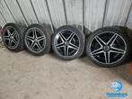 Originele Mercedes AMG C300E Hybrid W206 18 inch breedset zw, 18 inch, Gebruikt, Banden en Velgen, Ophalen of Verzenden