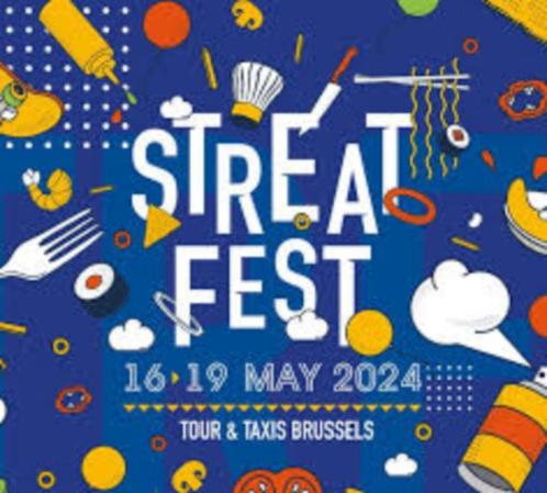 2 tickets Streat Fest - Bruxelles - 16/05, Tickets & Billets, Événements & Festivals, Deux personnes