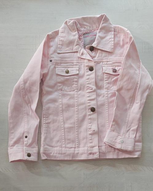Lisa Rose roze jeansjack 8 jaar/128cm, Kinderen en Baby's, Kinderkleding | Maat 128, Nieuw, Meisje, Trui of Vest, Ophalen