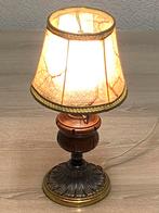 Kleine vintage tafellamp, prijs: 13€, Ophalen of Verzenden, Zo goed als nieuw, Hout