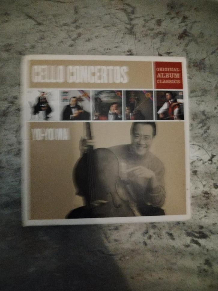Yo-Yo Ma cello concertos (5 CD), Cd's en Dvd's, Cd's | Klassiek, Zo goed als nieuw, Kamermuziek, Boxset, Verzenden