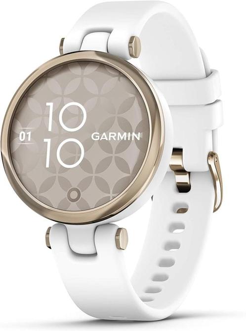 Garmin Smartwatch Lily Sport Gold Edition, Handtassen en Accessoires, Smartwatches, Nieuw, Android, Roze, Afstand, Calorieverbanding