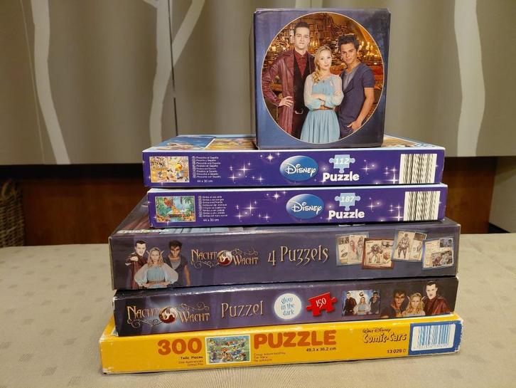puzzel nachtwacht disney, Kinderen en Baby's, Speelgoed | Kinderpuzzels, Gebruikt, Meer dan 50 stukjes, Ophalen