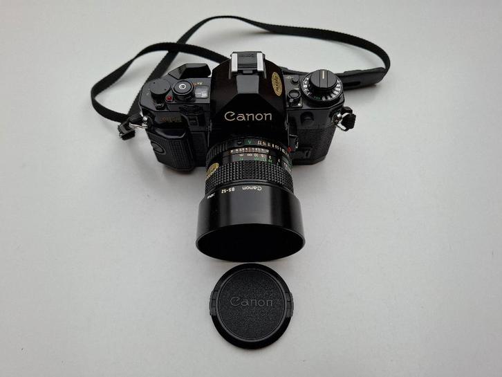 Canon A1 avec objectif standard Canon FD 50 mm 1:1.4, TV, Hi-fi & Vidéo, Appareils photo analogiques, Utilisé, Reflex miroir, Canon