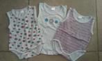 1 euro koopjes ! 3 mooie zomer body's mt 74, Kinderen en Baby's, Babykleding | Maat 74, Meisje, Gebruikt, Ophalen of Verzenden