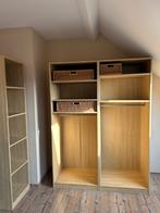 Dubbele kledingkast: 150x200 + een kledingkast met een plank, Huis en Inrichting, Stoffering | Vloerbedekking, Gebruikt, Ophalen