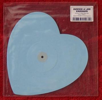 DONNIE & JOE EMERSON - Baby 7" - ltd ed heart shaped vinyl beschikbaar voor biedingen