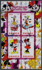 Timbres Disney Rwanda, Envoi