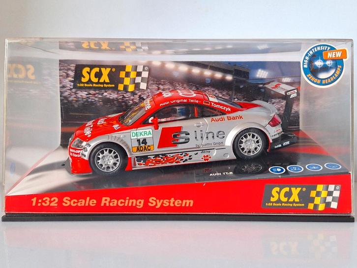 Scx Audi TT-R Tomczyk Met Licht Ref Nr 61390, Kinderen en Baby's, Speelgoed | Racebanen, Nieuw, Racebaan, Elektrisch, Overige merken
