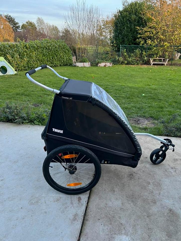 Thule Coaster XT fietskar, Fietsen en Brommers, Fietsaccessoires | Aanhangwagens en Karren, Zo goed als nieuw, Ophalen