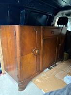 Meuble ancien, buffet, Maison & Meubles, Enlèvement ou Envoi, Utilisé, Chêne, Avec tablette(s)