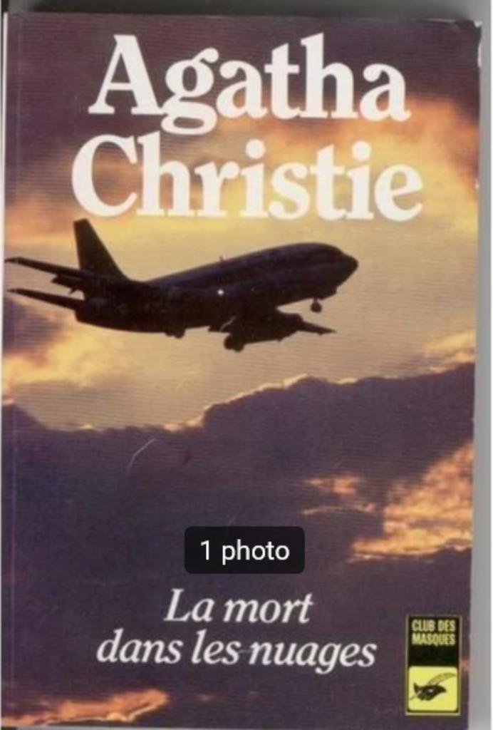 "La mort dans les nuages" Agatha Christie (1990), Livres, Policiers, Neuf, Enlèvement ou Envoi
