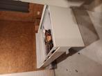 Bed te koop, twijfelaar. Oorspronkelijk van IKEA, Huis en Inrichting, Slaapkamer | Bedden, Ophalen, Gebruikt, Twijfelaar, Wit