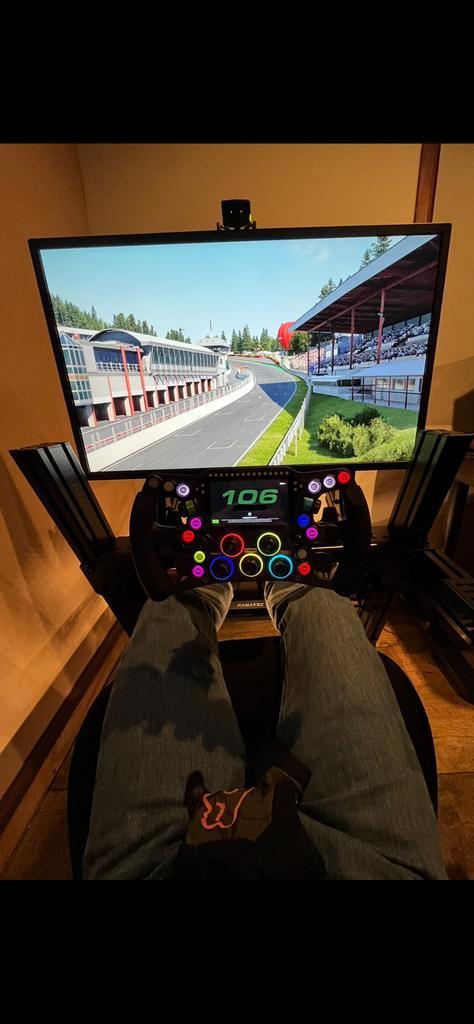 Next Level Racing Fanatec Simrig Race Simulator, Computers en Software, Joysticks, Zo goed als nieuw, Ophalen