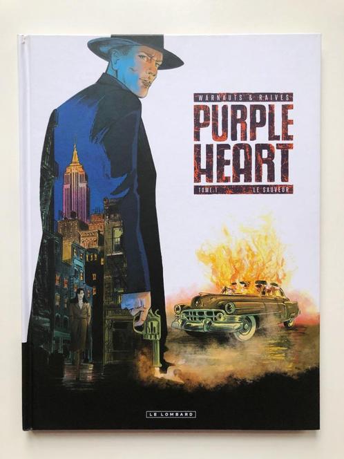 EO Purple Heart 1 - Le sauveur - Warnauts & Raives, Livres, BD, Comme neuf, Une BD, Enlèvement ou Envoi