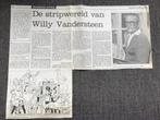Vandersteen ARTIKEL De stripwereld van Willy Vandersteen, Enlèvement ou Envoi, Willy vandersteen