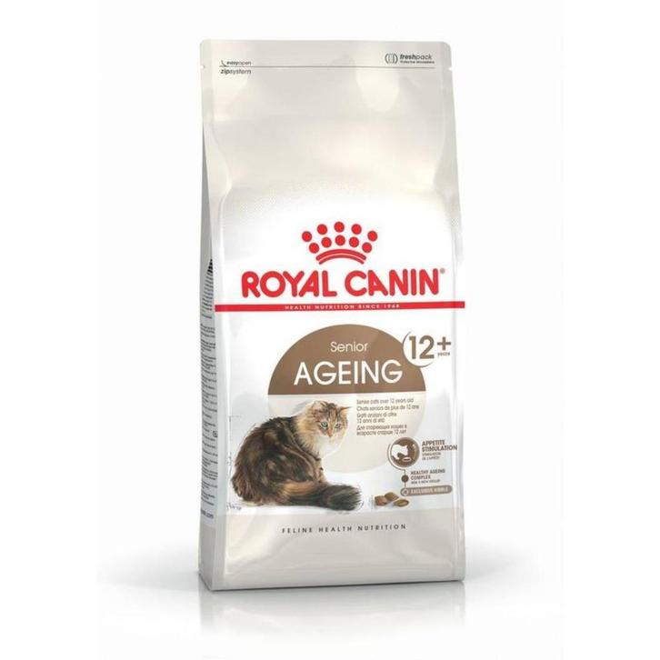 2 x Royal Canin Senior Ageing 12+ pour chat 4KG (8KG), Animaux & Accessoires, Nourriture pour Animaux, Chat, Enlèvement
