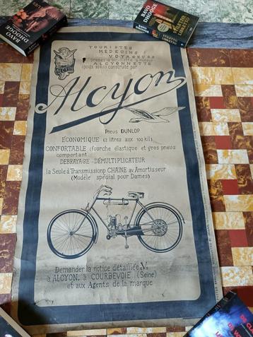 affiche : pneus Aloyon Dunlop, pneus de vélo, Enlèvement ou Envoi, Utilisé