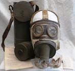 Gasmasker, Civiel, TC-38, Maat TO, met Trommel, jaren'40.(5), Verzamelen, Militaria | Tweede Wereldoorlog, Ophalen of Verzenden
