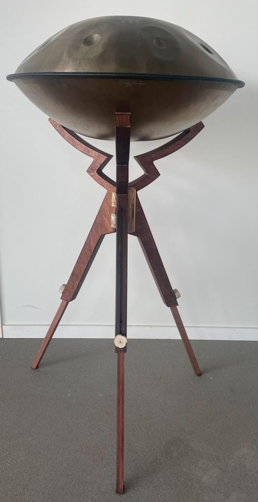 Handgemaakte houten handpan standaard, Muziek en Instrumenten, Percussie, Nieuw, Ophalen