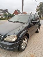 Mercedes ml 270cdi, Auto's, Blauw, Leder, Particulier, 2700 cc