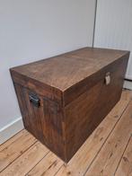 Houten opbergkoffer, Ophalen