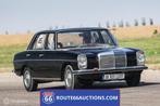 Mercedes-Benz 200D W115 | 1970 | Route 66 Auctions, Auto's, Zwart, Mercedes-Benz, Bedrijf, Handgeschakeld