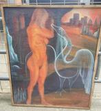 schilderij met zwaan, Ophalen