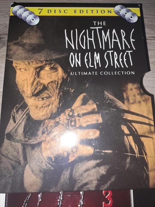 A Nightmare On Elm Street 1-7, CD & DVD, DVD | TV & Séries télévisées, Comme neuf, Horreur, Coffret, Enlèvement ou Envoi