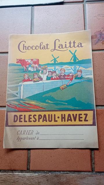Chocoladehoes voor Delespaul-Havez notitieboek