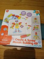 Playgo schroef mozaïek constructieset, Kinderen en Baby's, Ophalen of Verzenden, Gebruikt