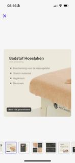 Badstof hoeslaken massagetafel, Sport en Fitness, Massageproducten, Ophalen of Verzenden, Nieuw, Massagetafel