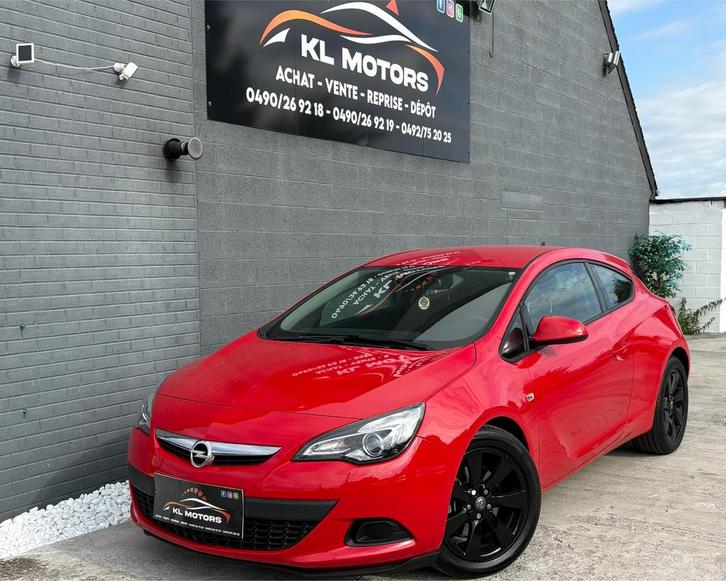 OPEL ASTRA GTC 1.6 TURBO 17 000KM CARPASS BOÎTE AUTOMATIQUE, Auto's, Opel, Bedrijf, Astra, Benzine, Euro 5, Coupé, 3 deurs, Automaat