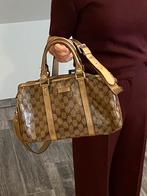 Goudkleurige handtas, Handtassen en Accessoires, Ophalen, Zo goed als nieuw