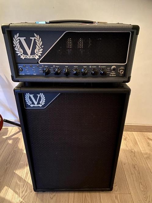 Victory VX100 Super Kraken + Cab 212VV, Musique & Instruments, Amplis | Basse & Guitare, Utilisé, Guitare, 50 à 100 watts, Enlèvement