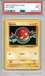 Voltorb Psa 9 Base set unlimited, Ophalen of Verzenden, Zo goed als nieuw