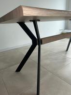 Nouvelle table à manger en bois avec structure en metal, Rectangulaire, Métal, 50 à 100 cm, Enlèvement