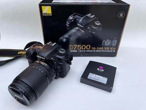 Nikon D7500 + 18-140mm objectief, Elektronische apparatuur, Overige elektronische apparatuur, Zo goed als nieuw, Ophalen of Verzenden
