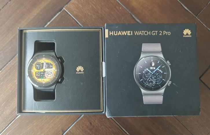 Huawei watch GT2 Pro, Bijoux, Sacs & Beauté, Montres connectées, Comme neuf, Android, Noir, Distance, Bandage calorique, État